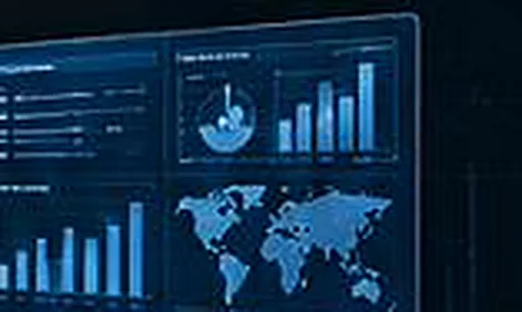 Dashboards with charts and a world map